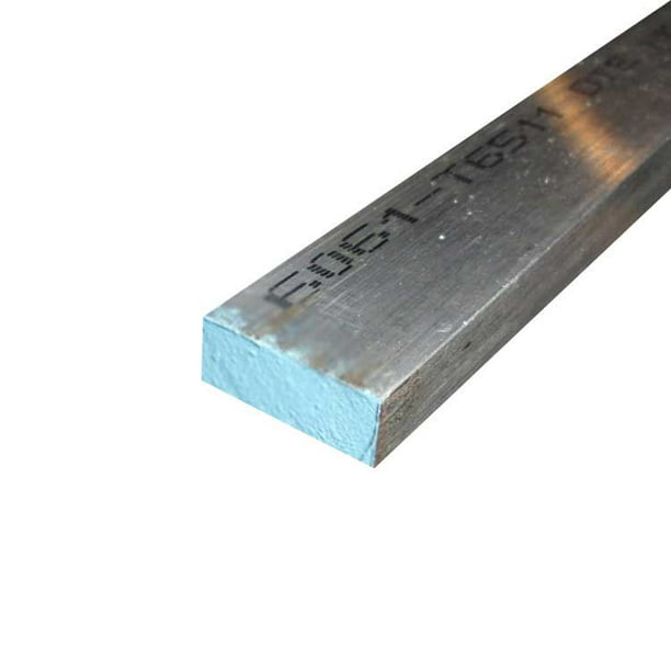 Alloy 6061-T6511 Aluminum Flat Rectangular Bar 1 1/2 x 3 x 12 